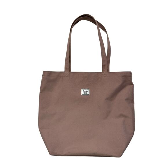 HERSCHEL Classic Tote Bag in Ash Rose Unisex Recycled Polyester Shoulder Bag - Picture 2 of 9
